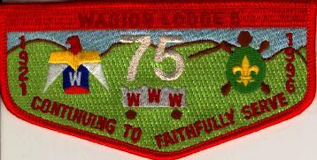 In 1996, the lodge celebrated the 75 th Ann.