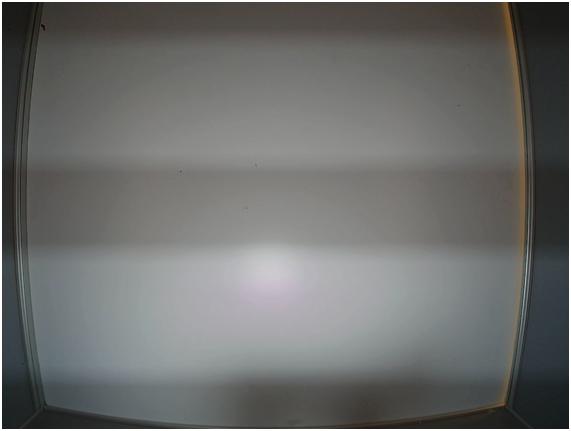 This is illustrated in Figure 3: Figure 4. Example of banding artifact. This image was captured with a rolling shutter sensor.