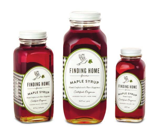 ORGANIC Maple Syrup FARMHOUSE BOTTLES 4 OZ ~ FHF6032 Unit $4 Case