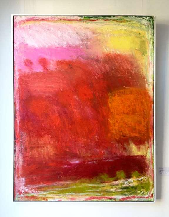 Campo di Rosso SOLD Oil pastel and mixed