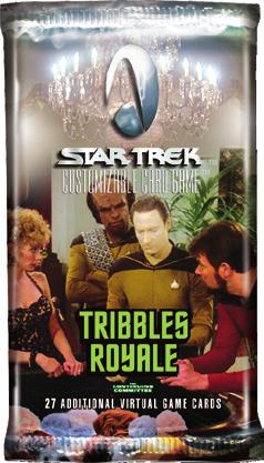 The first column is the denomination of Tribbles; the middle column represents the recommended percentage of Tribbles of that denomination to put in your deck.