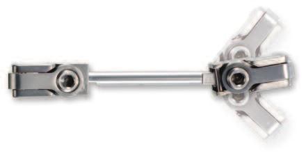Multi-Axial Screws and Cross-Connectors Multi-Axial Screws feature 66º of angulation to minimize rod contouring and make