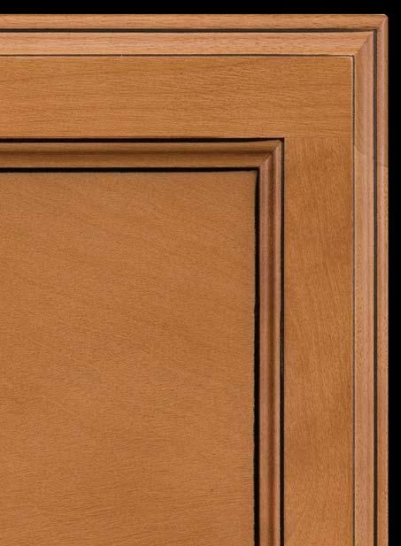Dillon Café Glaze is a traditional reveal style featuring mortise and tenon construction.