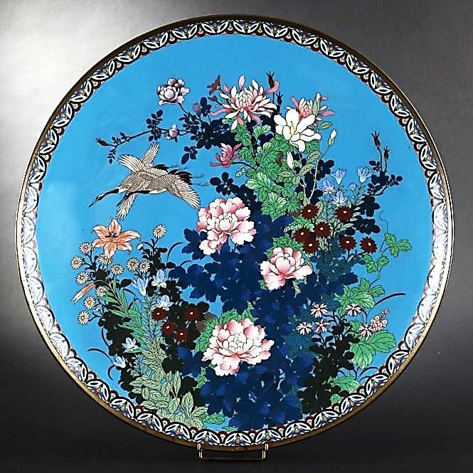 1890 Diameter: 60 cm Plate with