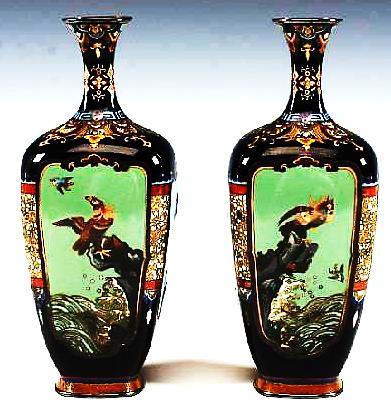 Pair of vases c.