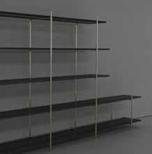 HERODOTUS SHELVING SYSTEM The HERODOTUS shelving system is modular, designed with the designer in mind, when you