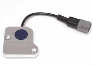 SWIVEL ANGULAR SENSOR MVP SERIES The swivel angular sensor converts the actual position of the swashplate into a voltage output signal that can be used for different purposes.
