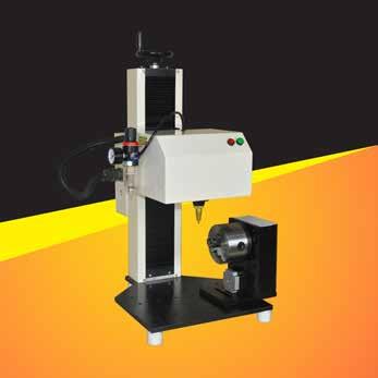 Applicable Industries: This marking machine can be used in various industries including automotive and metalworking.