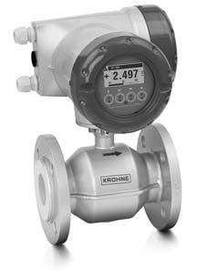 1 PRODUCT FEATURES OPTIFLUX 2000 Easy installation Fitting the OPTIFLUX 2000 is easy with the flanged design and standard ISO insertion lengths.