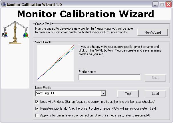 Software (Visual) Based Monitor Profile Monitor Calibration Wizard In this short session we will show the student a couple of