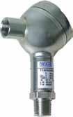 5 psi to 15,000 psi, vacuum, or 1-5V low power E-10 Flush Diaphragm S-11 The S-11 flat diaphragm pressure transmitter is designed for applications with sludge, slurry or high