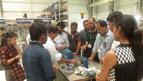 hydraulics for students at Bosch Rexroth