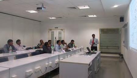 Bosch Rexroth premises Classroom training in a