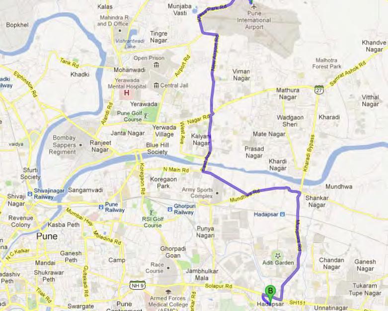 For reaching our training center, Pune city map for your reference Address: 18/4 &