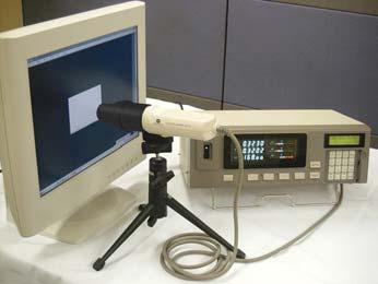 CA-210 Display color analyzer Solid sales of the CA-210 display color analyzer, which is used to control