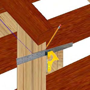 Snap a chalk line parallel to the slope of the stairs at the height of your lowest cable run.
