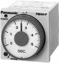 PMH-F DIN SIZE ANAOG MUIRANGE POWER -DEAY IMERS PMH-F.90.90.. mm inch U File No.: E CSA File No.: R99 Features. Switch operation times between three types of time ranges of s to 0 s and min to 0 min.