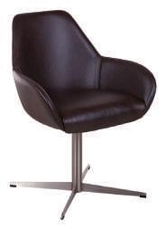Back height - 85 cm Armrest height - 63 cm SMN Base options Upholstery