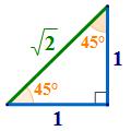 417 b. Refer to the same triangle as above: c. Refer to the 45 45 90 triangle: d. Refer to the 45 45 90 triangle: tan 30 = oooooo. aaaaaa. = 1 3 = 3 3 sin 45 = oooooo. hyyyy. = 1 = tan 45 = oooooo.