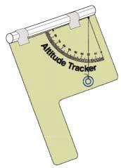 Materials (per student pair) Cardboard or file folders (6 by 8 inches) Altitude tracker template 6-inch length of dental floss One washer One straw Glue Scissors Clear tape Push pin Altitude Tracker