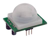 PIR Sensor Passive Infrared Detects a changes in the IR pattern of the scene in