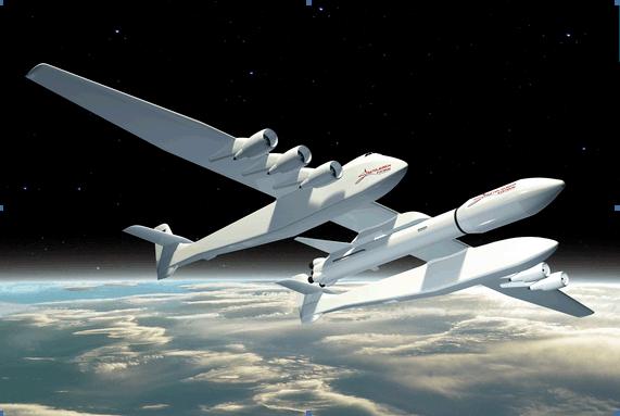 An artist rendering of Stratolaunch, which could be introduced for launch in Florida. Several assets located at KSC have been made available to various orbital launch vehicle providers and suppliers.