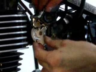 the air filter and attach it to the carb.