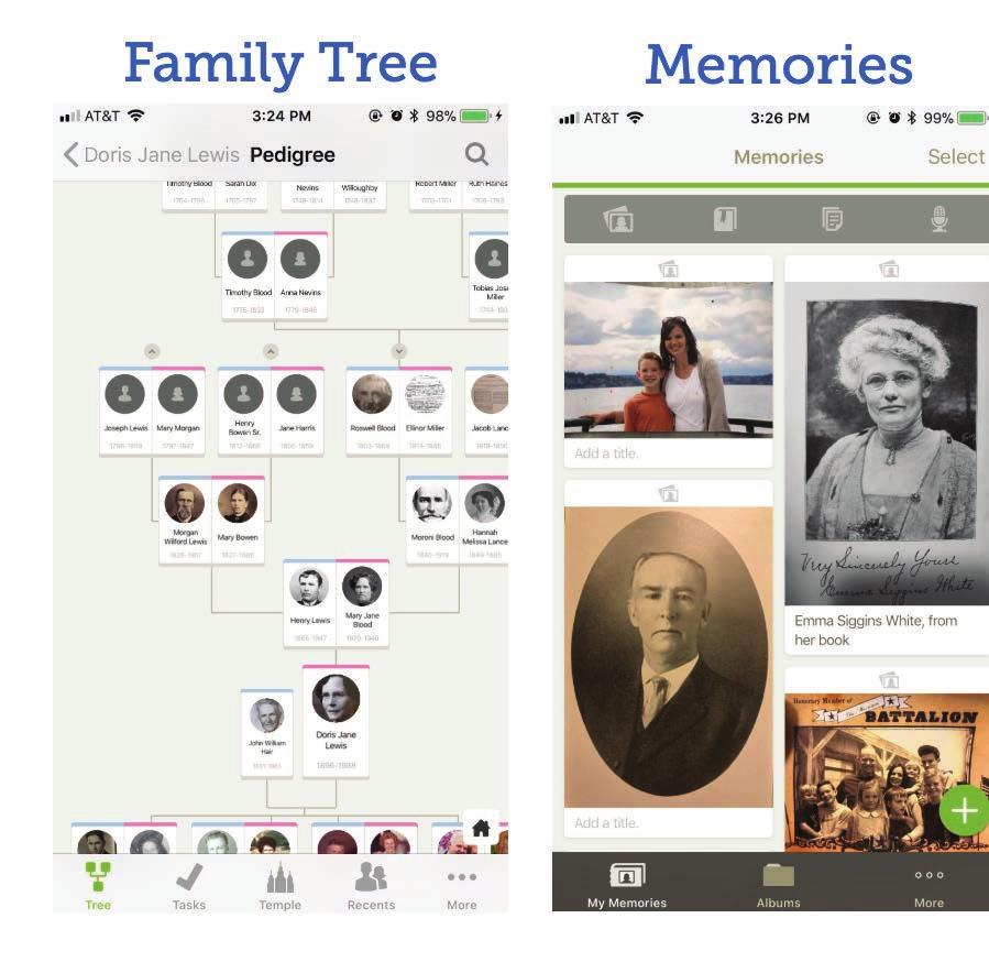 FamilySearch Mobile Apps: Family History Anytime, Anywhere For this