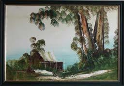 framed Artist lived in Tumut NSW.