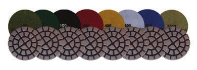 HD Resin Discs, Dry and Wet, 3 Inch Item Number Description Size Thickness HD-3-0030 Heavy Duty Resin Disc, Velcro Attachment, 30 Grit 3in / 77mm 8 mm HD-3-0050 Heavy Duty Resin Disc, Velcro