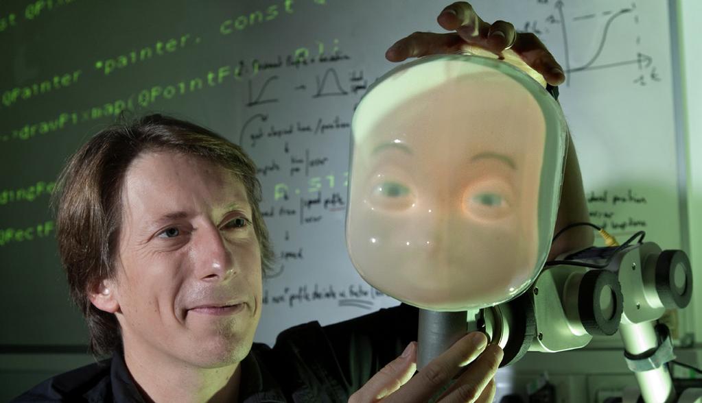 THE ROBOT YOU CAN RELATE TO EPSRC-supported scientists at Plymouth University have built a robot to study how humans interact with it, in a project that could pave the way for a generation of more
