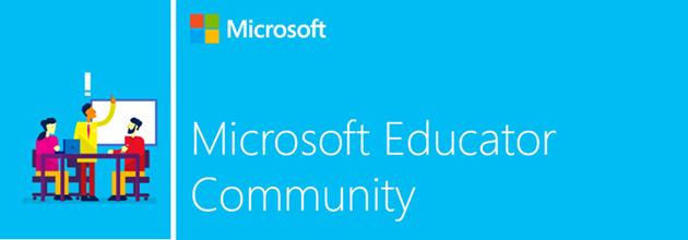 The Microsoft Educator Community is one of the