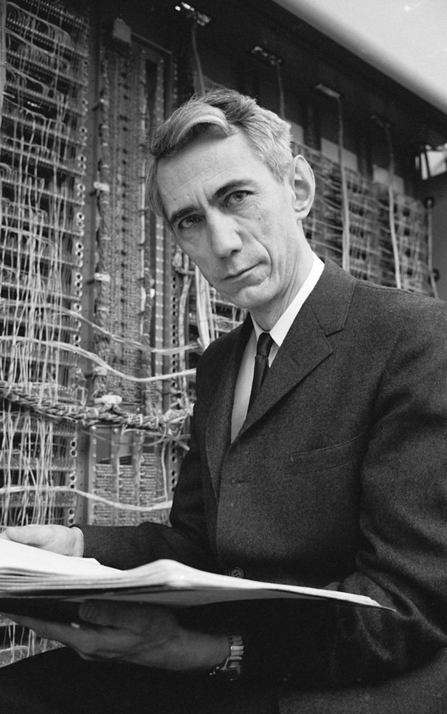 Evoking Claude Shannon 1916-2001 1942 Already at Bell Labs, where he was a research mathematician for fifteen years, during the World War he worked in fire-control systems for anti-aircraft artillery
