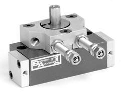 A -1 otary rive 0-180 ully Adjustable eatures Angle of rotation adjusted with built in stop screws with fine threads top screws are compatible with sensing switches esigned for production rates and