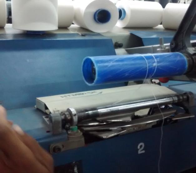Counter rotating Blades: In propeller winding the yarn traverse is facilitated