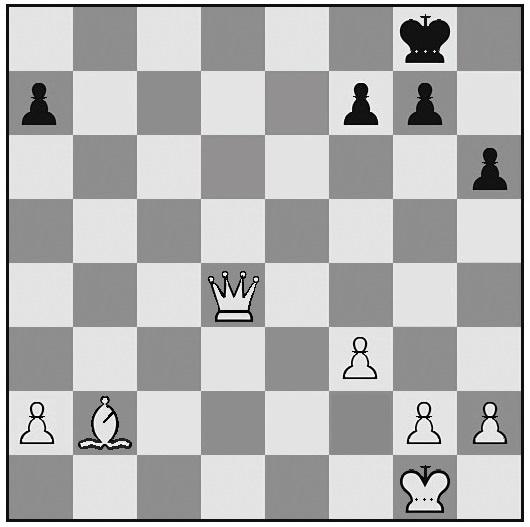 White to move (from the first page of the first chapter of the book; the actual diagrams in the book have letters and numerals running along the ranks and files, for clarity and chess notation)