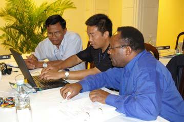 participants from 9 CCOP Countries Cambodia Case