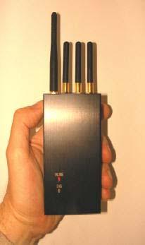 system" log positions Combined GPS and mobile cell phone jammer