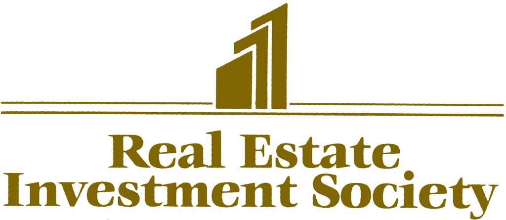 The Real Estate Investment Society (REIS) is an independent organization, dedicated to assisting members in the effective utilization of real estate through networking, education, public