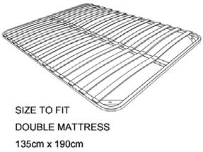 Parts & Fittings for the Toulouse Double Bedstead (30168621) Component Panels B Foot board B A Head board C Side rail x2 D Sprung slatted base Component Fittings a E G B H C I Stand x2 Bolt x4 Washer