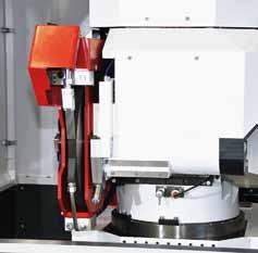 It swivels automatically, and enables the use of up to four grinding wheels.