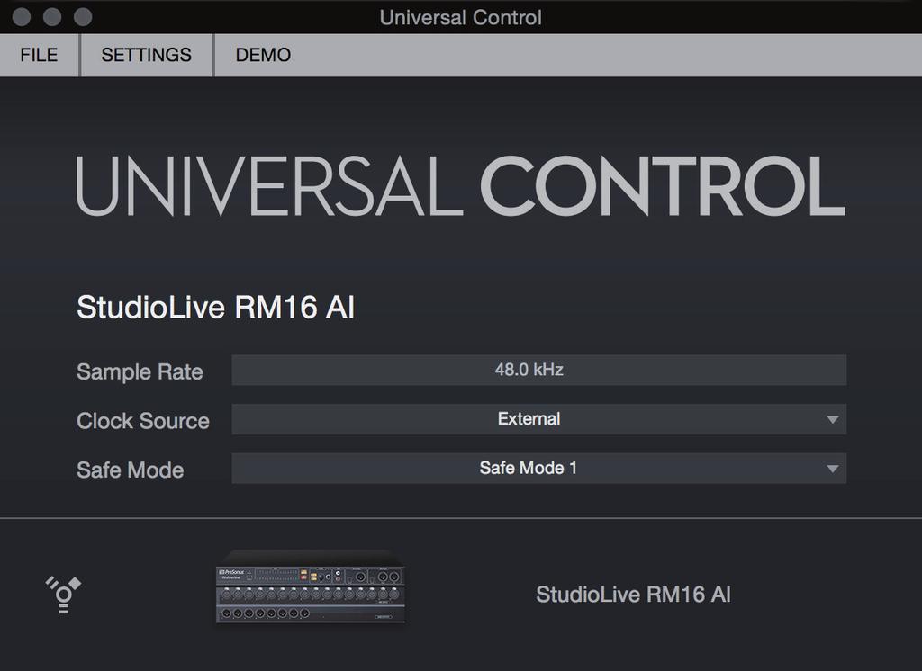 2 Universal Control 2.1 Installation for Windows 2 Universal Control 2.