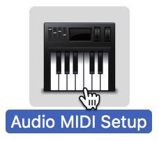 If you would like to change this, you can do so from Audio MIDI Setup. 2.