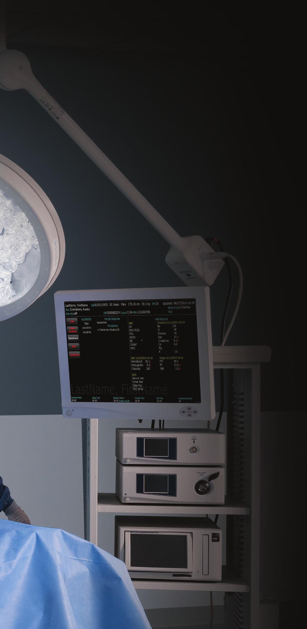 Why white light is ideal in a surgical environment The G-Series uses