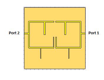 The slots B and C are used to couple electromagnetic energy from the feed network to the notched rectangular patch as shown in the Figure 6-2.