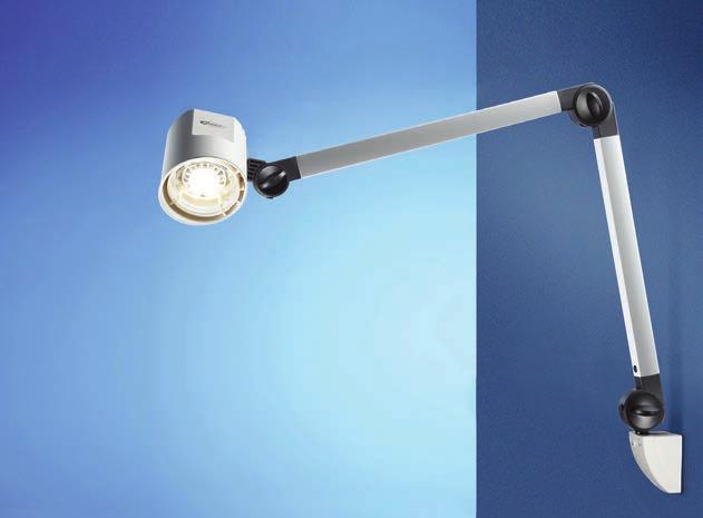 Rotation 270 Class of Protection II Safety Standards EN 60601-1, EN 60601-2-41 Mounting Options Rail, desk, mobile & wall