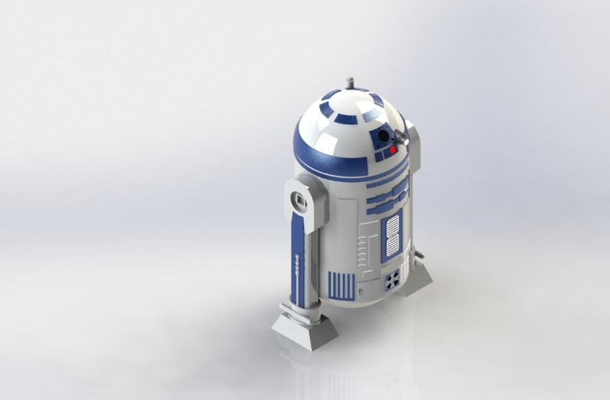 of R2-D2 head in order to
