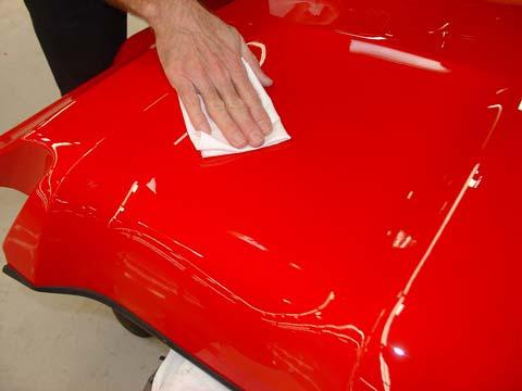 2. Install the two decals to the tonneau cover as follows: a.