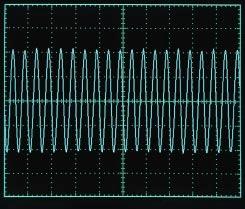 Square waves with amplitude accuracies of around 0.25% have traditionally been used for analog oscilloscopes because they allow DC offsets to be calibrated out.