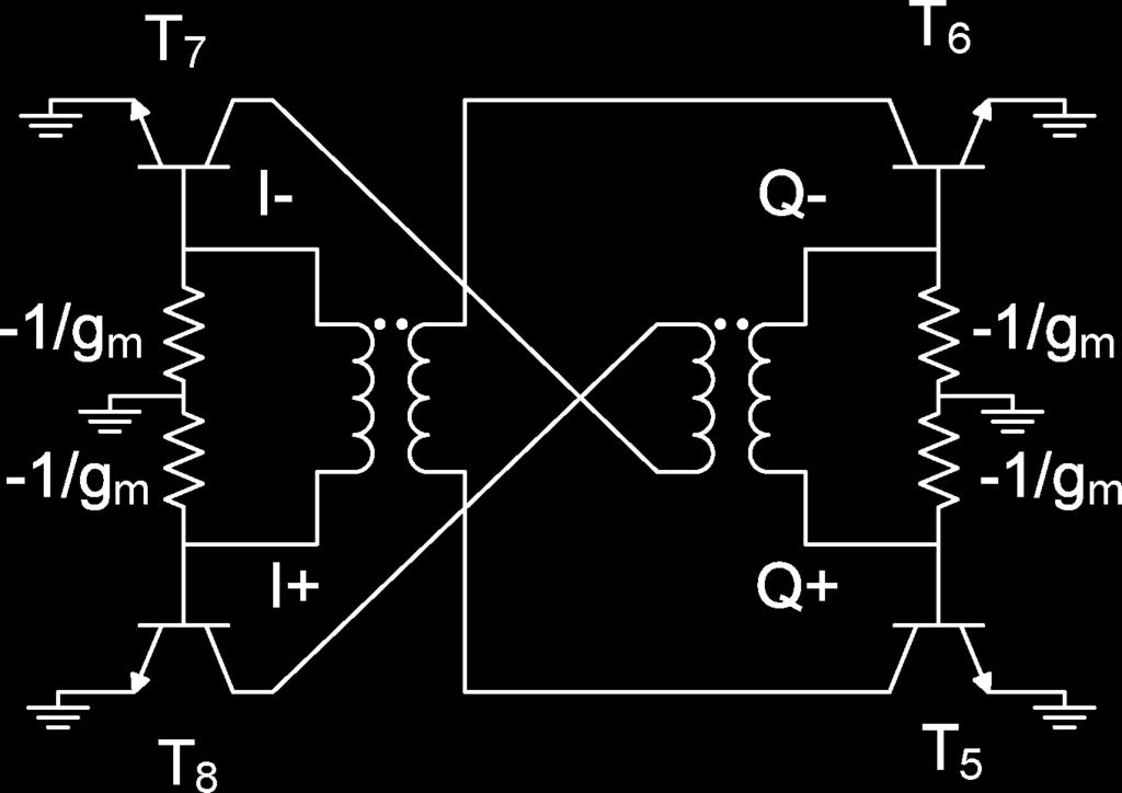 1672 IEEE JOURNAL OF SOLID-STATE CIRCUITS, VOL. 45, NO. 9, SEPTEMBER 2010 Fig. 6. Equivalent circuits of the varactor-less QCCO. (a) Transformer in-phase. (b) Transformer antiphase. Fig. 4. Stacked octagonal transformer.